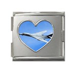 B-1B Lancer 2 Mega Link Heart Italian Charm (18mm)