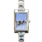 B-52 Mothership Rectangular Italian Charm Watch