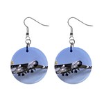 B-52 Mothership 1  Button Earrings