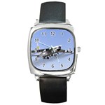 B-52 Mothership Square Metal Watch