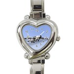 B-52 Mothership Heart Italian Charm Watch