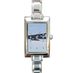 B-52 Stratofortress Rectangular Italian Charm Watch