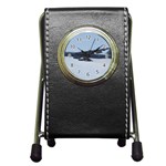 B-52 Stratofortress Pen Holder Desk Clock