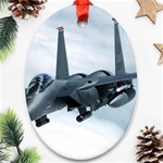 F-15E Strike Eagle Ornament (Oval)