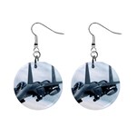 F-15E Strike Eagle 1  Button Earrings