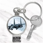 F-15E Strike Eagle Nail Clippers Key Chain