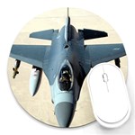 F-16 Fighting Falcon Round Mousepad