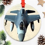 F-16 Fighting Falcon Ornament (Round)