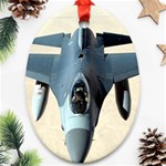 F-16 Fighting Falcon Ornament (Oval)