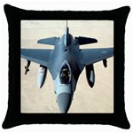 F-16 Fighting Falcon Throw Pillow Case (Black)