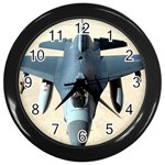 F-16 Fighting Falcon Wall Clock (Black)