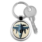 F-16 Fighting Falcon Key Chain (Round)