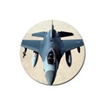 F-16 Fighting Falcon Rubber Coaster (Round)