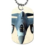 F-16 Fighting Falcon Dog Tag (One Side)