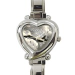 F-15E Strike Eagle 2 Heart Italian Charm Watch