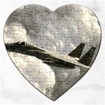 F-15E Strike Eagle 2 Jigsaw Puzzle (Heart)
