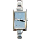 F-14D Tomcat Rectangular Italian Charm Watch