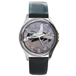 F-18 Hornet Round Metal Watch