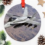 F-18 Hornet Ornament (Round)