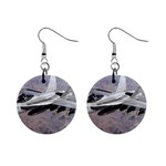 F-18 Hornet 1  Button Earrings