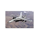 F-18 Hornet Sticker (Rectangular)