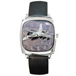 F-18 Hornet Square Metal Watch