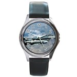 F-16C Fighting Falcon Round Metal Watch