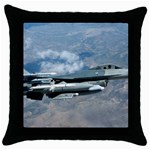 F-16C Fighting Falcon Throw Pillow Case (Black)