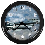 F-16C Fighting Falcon Wall Clock (Black)