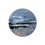 F-16C Fighting Falcon Rubber Coaster (Round)