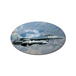 F-16C Fighting Falcon Sticker Oval (10 pack)