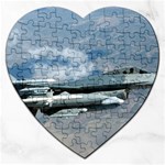 F-16C Fighting Falcon Jigsaw Puzzle (Heart)