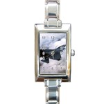 LOCKHEED MARTIN X-35, Joint Strike Fighter Rectangular Italian Charm Watch