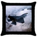 LOCKHEED MARTIN X-35, Joint Strike Fighter Throw Pillow Case (Black)