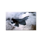 LOCKHEED MARTIN X-35, Joint Strike Fighter Sticker Rectangular (100 pack) LOCKHEED MARTIN X-35, Joint Strike Fighter Sticker Rectangular (100 pack)