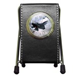 LOCKHEED MARTIN X-35, Joint Strike Fighter Pen Holder Desk Clock LOCKHEED MARTIN X-35, Joint Strike Fighter Pen Holder Desk Clock