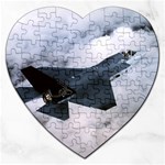 LOCKHEED MARTIN X-35, Joint Strike Fighter Jigsaw Puzzle (Heart)