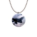 LOCKHEED MARTIN X-35, Joint Strike Fighter 1 Button Necklace LOCKHEED MARTIN X-35, Joint Strike Fighter 1 Button Necklace