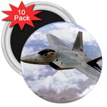 F A-22 Raptor 3  Magnet (10 pack)