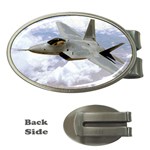 F A-22 Raptor Money Clip (Oval)