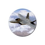 F A-22 Raptor Rubber Coaster (Round)