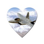 F A-22 Raptor Magnet (Heart)