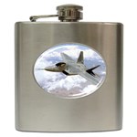 F A-22 Raptor Hip Flask (6 oz)