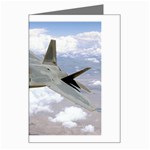 F A-22 Raptor Greeting Card