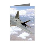 F A-22 Raptor Mini Greeting Card