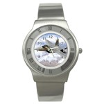 F A-22 Raptor Stainless Steel Watch