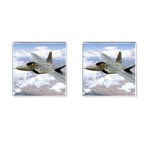 F A-22 Raptor Cufflinks (Square)