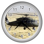 UH-60 Blackhawk Wall Clock (Silver)