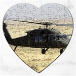 UH-60 Blackhawk Jigsaw Puzzle (Heart)