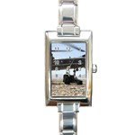 CH-47 Chinook Rectangular Italian Charm Watch